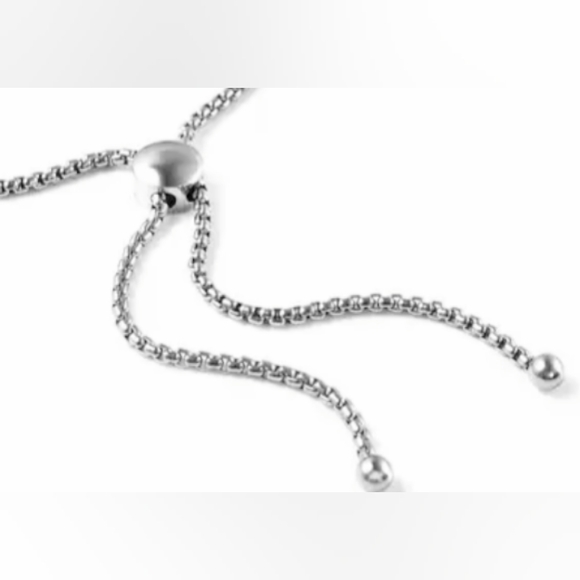 Lab Created Green Opal 8mm Stainless Steel Beaded Bolo Bracelet - Picture 3 of 4